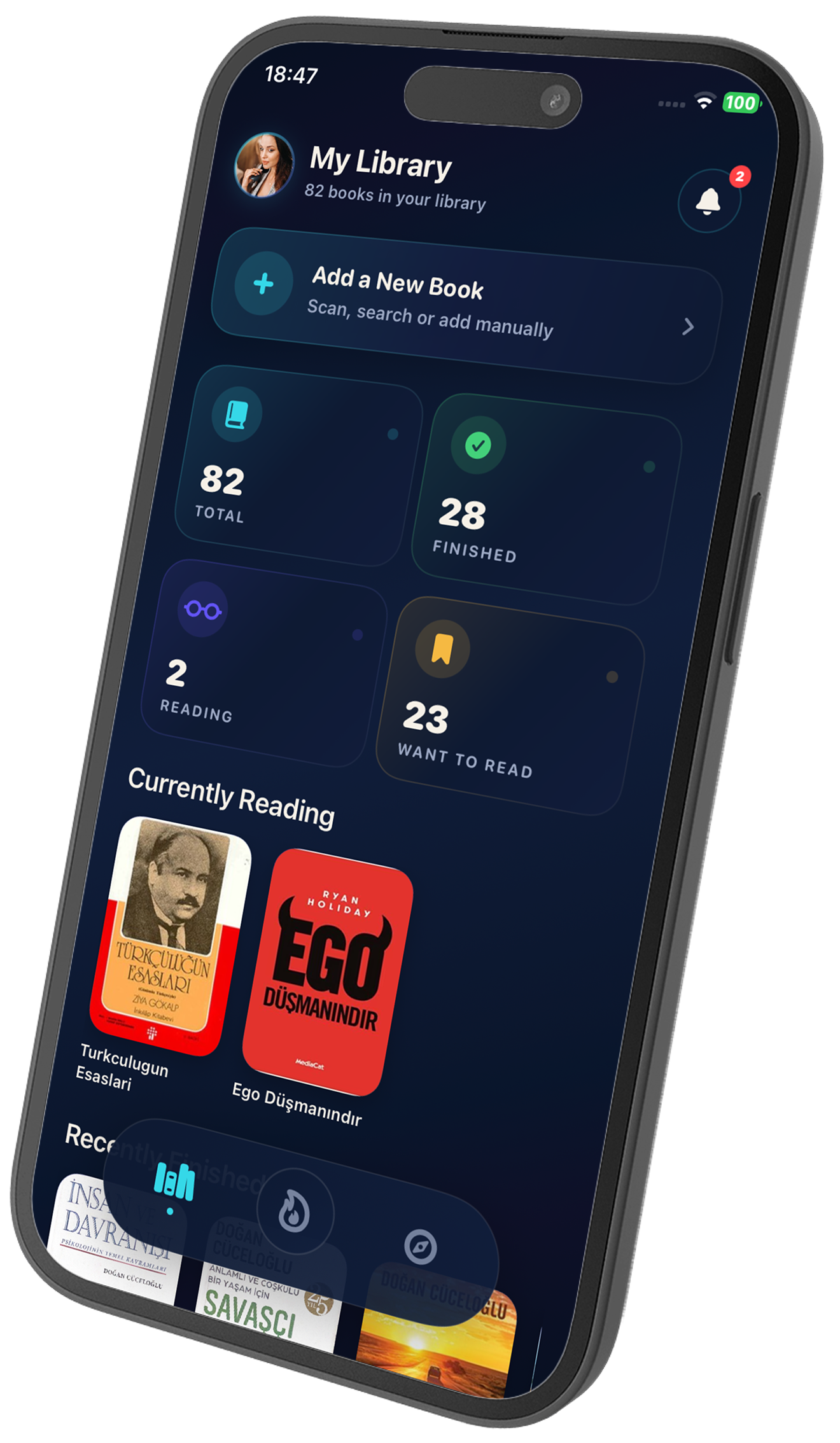 New Road Software app mockups